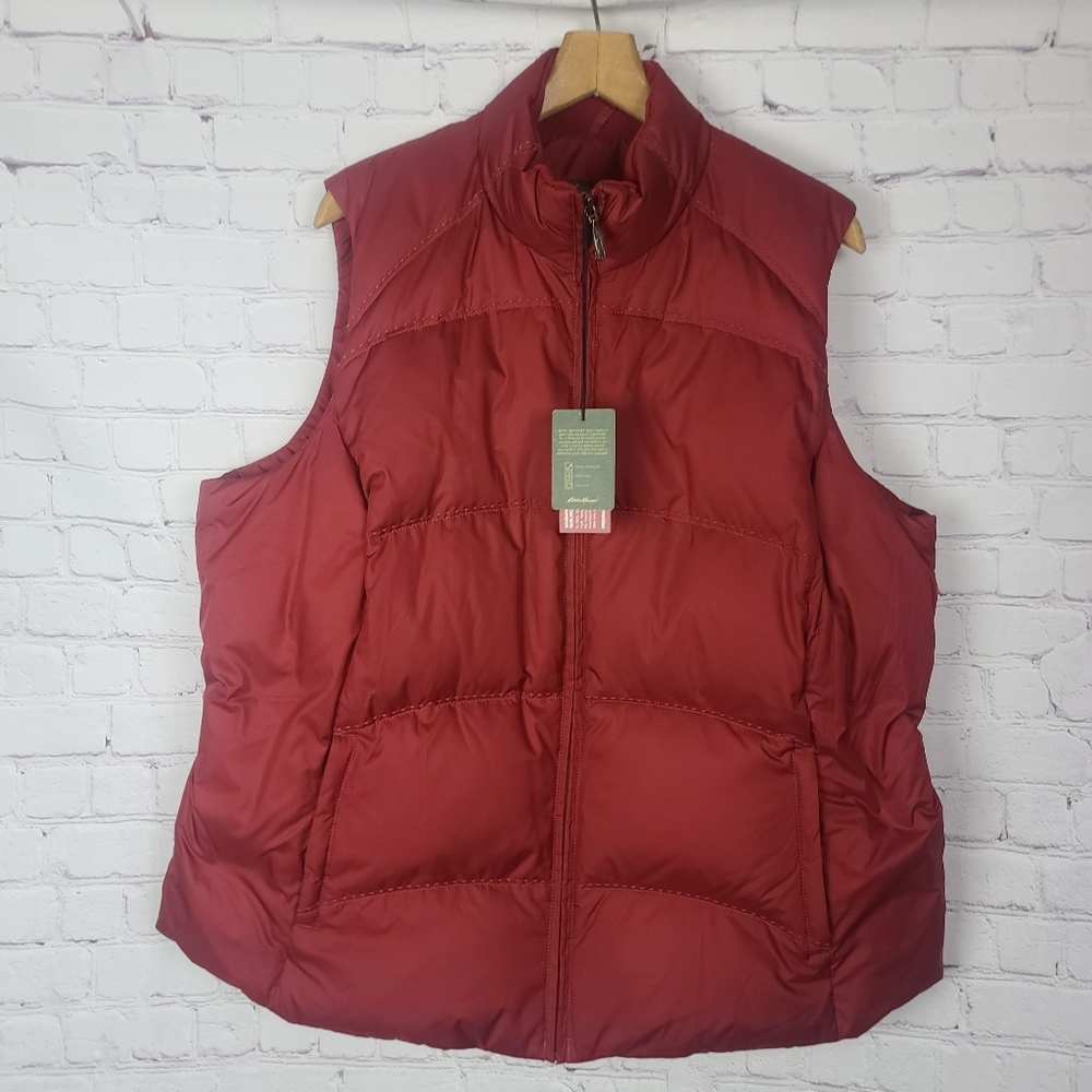 Eddie Bauer  Downlight Vest. Women's Vest Sz 2X.